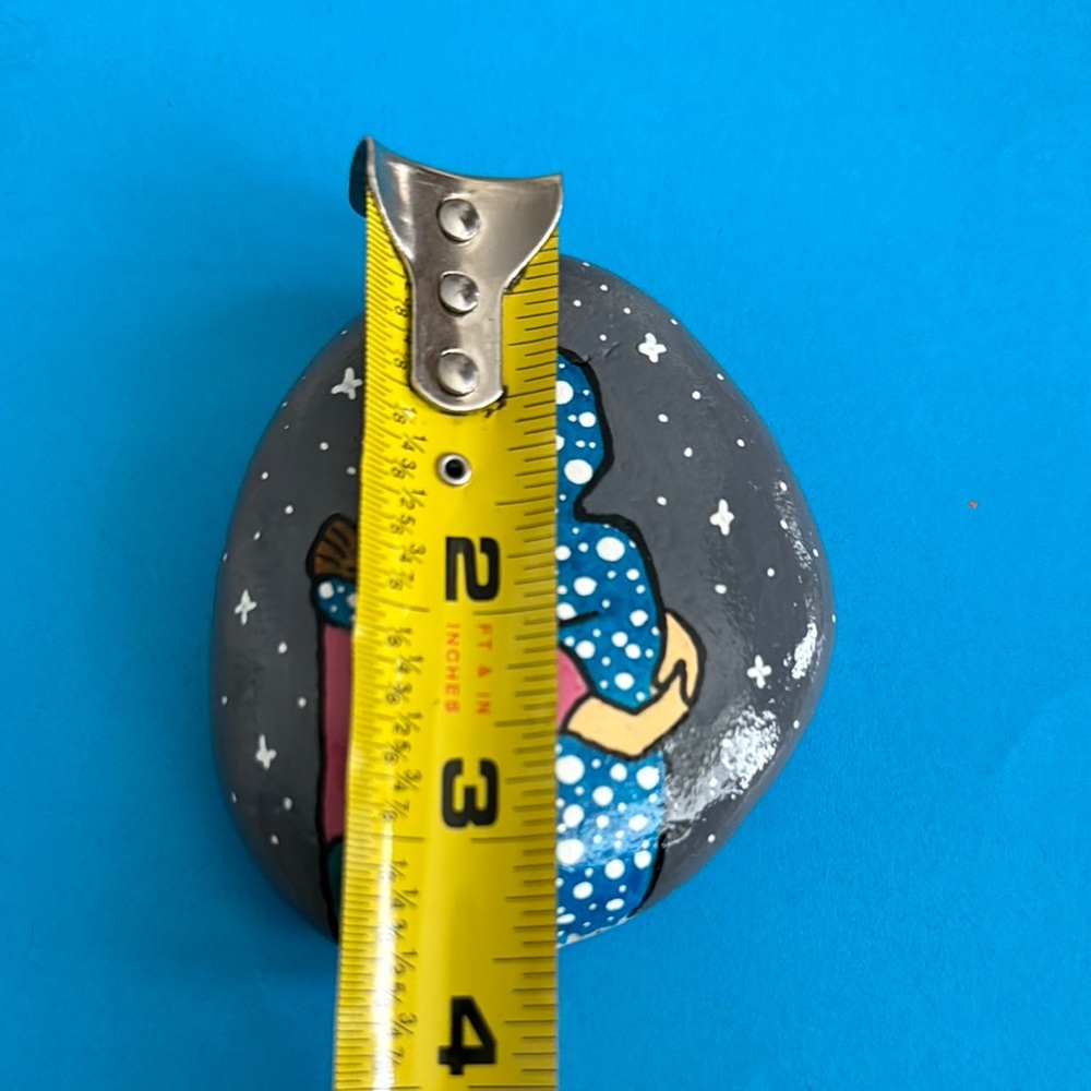 Hand-Painted “In Memory” Rock - Picture 3 of 7